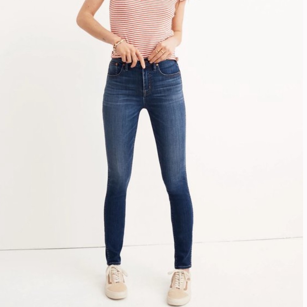 Madewell Women's 9” High Rise Skinny Jeans Sz 30T